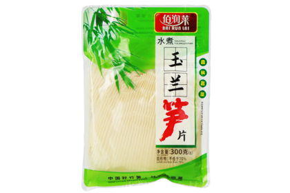 Bairunlai Mangnolia Bamboo Shoot Slice 佰润菜玉兰笋片 300GM（VIP会员价：RM8.00）